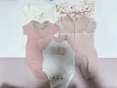 ベビー服　半袖5着セット　petit main Bonpoint GAP等