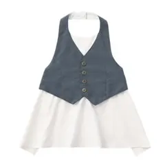 MARLMARL マールマール ギャルソンベビー エプロン　男の子　80-90㎝