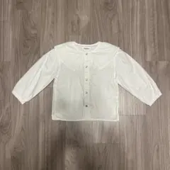 PLUCKYS シャツ　白　120サイズ