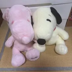 Snoopy とぬいぐるみ 2体セット