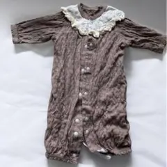 ブラウンツーウェイ・ドレスオール 50-60cm