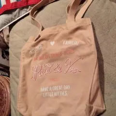 PAUL & JOE ACCESSOIRES トートバッグ 黄色のサムネイル