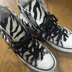 CONVERSE ALL STAR ゼブラ柄 ハイカットスニーカー