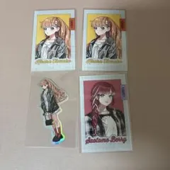 雲母たまこ 早乙女ベリー チェキ風カード ステッカー