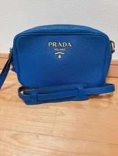 最終値下げ❗️PRADA ショルダーバッグ 1BH103 ロイヤルブルー - メルカリ