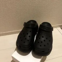 crocs メガクラッシュ ブラック 24cm