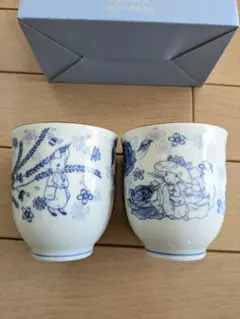 ピーターラビット 湯飲み 2個セット