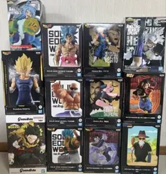 ヒロアカ ナルト ドラゴンボールフィギュア 6体セット まとめ売り