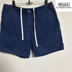 POLO RALPHLAUREN 6インチ ショートパンツ　Mサイズ 紺のサムネイル