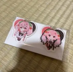 タイトーくじ 桜ミク J賞クリアバッジセット 初音ミク