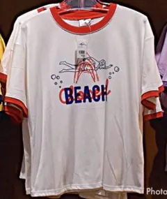 ユニバーサルスタジオ BEACH Tシャツ リンガーT
