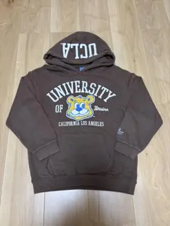 UCLA パーカー ブラウン 130