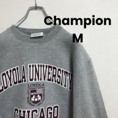champion usa古着アーチロゴ カレッジ 刺繍ロゴ スウェットトレーナー