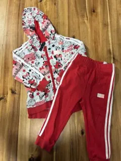 adidas パーカーセット ミニーマウス