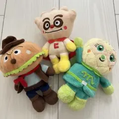 アンパンマン ハンバーガーキッド　 クリームパンダ　 メロンパンナちゃん