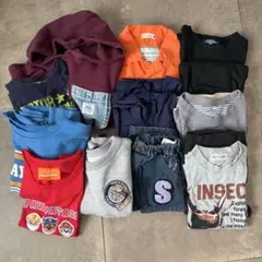 120cm 男の子服 まとめ売り 冬服 アウター入り 通園通学用