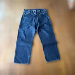 鬼瓦鉄漢様専用）EVISU 2001 デニムパンツ ピンクペイント - メルカリ