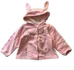 mezzo piano メゾピアノ ベリエちゃん うさ耳フード付きパーカー