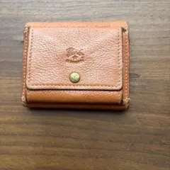 IL BISONTE トリフォルドウォレット レザー ブラウン