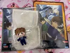 名探偵コナン くじ 白馬探 アートボードマスコット ポーチ クリアファイルセット