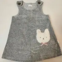 再値下げ！美品☆コンビミニ　ジャンバースカート80