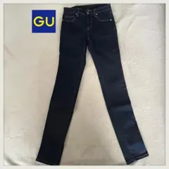 GU スキニーデニム ストレッチ・カラーNAVY・サイズ64のサムネイル
