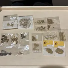 ハンドメイドパーツ　まとめ売り　メタル　アクセサリーパーツ
