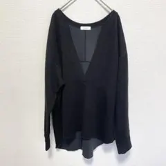 BEAUTY&YOUTH UNITED ARROWS ブラック Vネック ニット