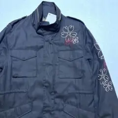 【錦】ORIENTAL BRANDオリエンタルブランド ジャケット　桜　刺繍