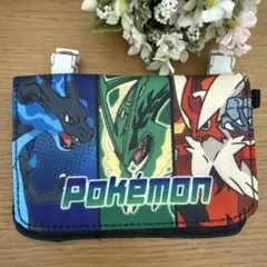 ポケモン　ブラック移動マルチポケット　ポーチ　クリップ　男の子　新品①