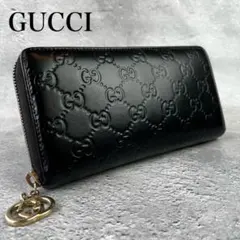 GUCCIグッチラウンドファスナー長財布のサムネイル