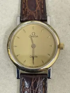 S OMEGA De Ville レディース 腕時計 ゴールド文字盤のサムネイル