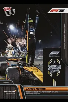 ランド　ノリス　topps now