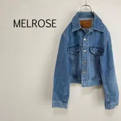 2026年最新】MELROSE レディース Gジャン・デニムジャケット 
