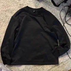 メンズ 黒 ブラック トレーナー スウェット