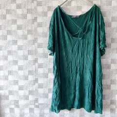 WEST COAST LOVE グリーン 半袖チュニック