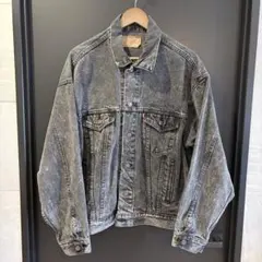 Levi’s 70507-0253 ブラック デニムジャケット USA L