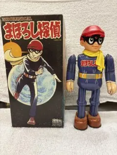 BILLIKEN SHOKAI まぼろし探偵 ゼンマイ式 ブリキ玩具　レトロ BILLIKEN SHOKAI まぼろし探偵 ゼンマイ式 ブリキ玩具 レトロ - メルカリ