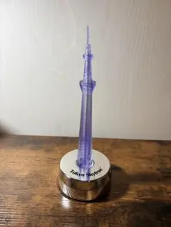 東京スカイツリー LEDライト付き置物　お土産　ジオラマ