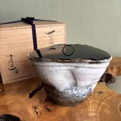 茶碗 片口風 金継 絵唐津 抹茶碗 茶器 茶道具 木箱 茶碗 片口風 金継 絵唐津 抹茶碗 茶器 茶道具 木箱 - メルカリ