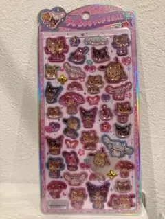 【国内正規品】サンリオ うるちゅるポップシール日焼けキティ