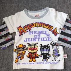 アンパンマン☆アンパンマンキッズコレクション☆長袖☆Tシャツ☆バイキンマン