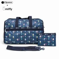 【新品】LeSportsacレスポートサック　ミッフィー　ボストンバッグ