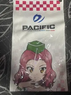 ガールズ&パンツァーPACIFIC RACING TEAM タオル　ローズヒップ