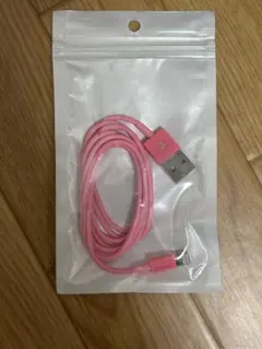 ピンク Lightningケーブル USB