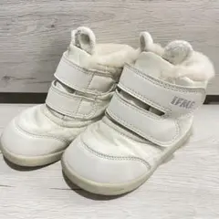 IFME ファー付きホワイトブーツ 15センチ