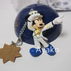 ミッキー★フィギュア キーチェーン カプセルトイ タイムトゥシャイン