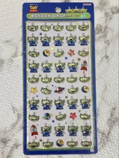 トイ・ストーリー ボンボンドロップシール　ミニ　リトルグリーンメン