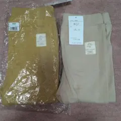 ever closet　130cm　ストレッチパンツ ２本セット　エバクロのサムネイル