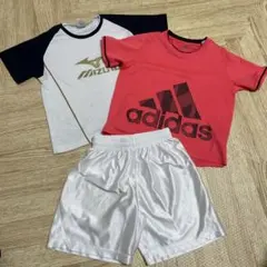 アディダス　ミズノ　スポーツ　サッカー　ハーフパンツ　130